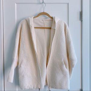 Faux fur jacket